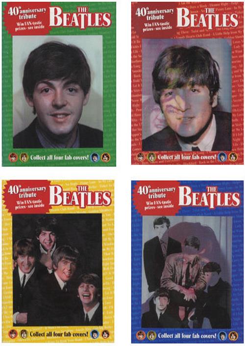 The Beatles 40th Anniversary Tribute - set of 4 magazines magazine US BTLMATH434438