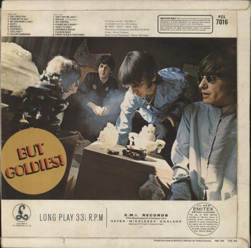 The Beatles A Collection Of Beatles Oldies - 1st - PP - VG vinyl LP album (LP record) UK BTLLPAC817664