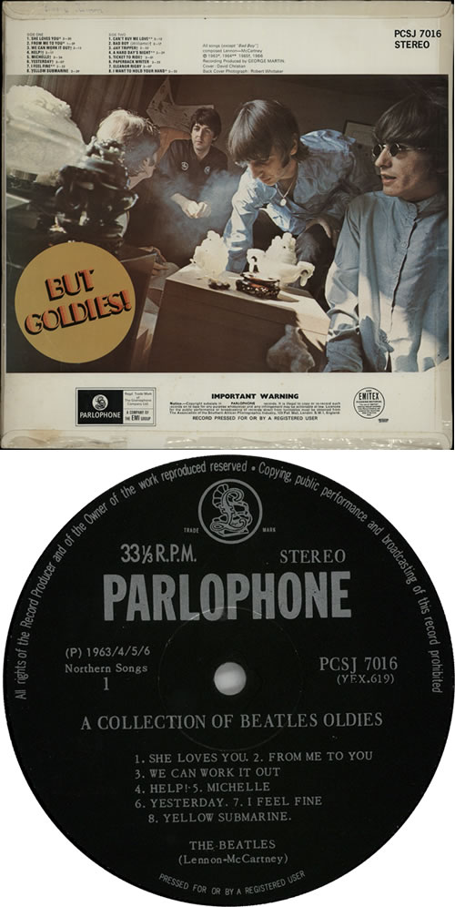 The Beatles A Collection Of Beatles Oldies - VG vinyl LP album (LP record) South African BTLLPAC606729