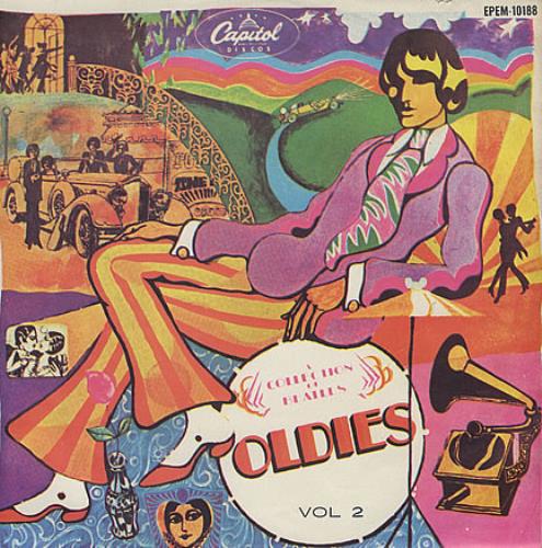 The Beatles A Collection Of Beatles Oldies Vol. 2 EP - Green Label 7" vinyl single (7 inch record / 45) Mexican BTL07AC92796
