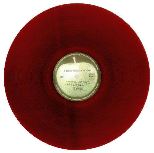 The Beatles A Collection Of Beatles Oldies... Red Vinyl + obi vinyl LP album (LP record) Japanese BTLLPAC234807