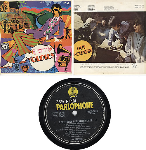 The Beatles A Collection Of Beatles Oldies vinyl LP album (LP record) Australian BTLLPAC323714