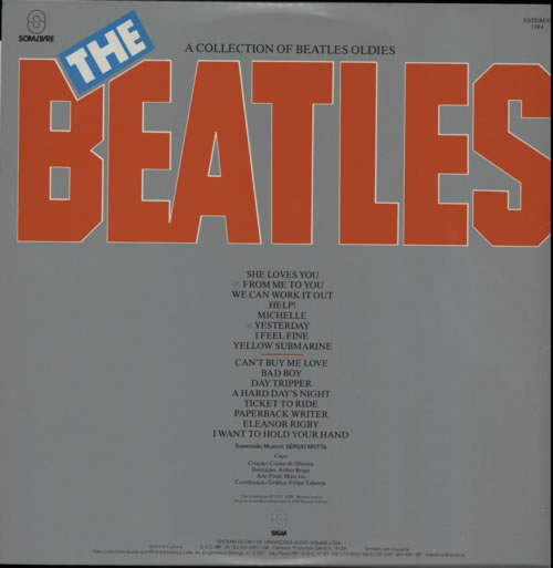 The Beatles A Collection Of Beatles Oldies vinyl LP album (LP record) Brazilian BTLLPAC556495