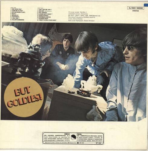 The Beatles A Collection Of Beatles Oldies vinyl LP album (LP record) Greek BTLLPAC568658