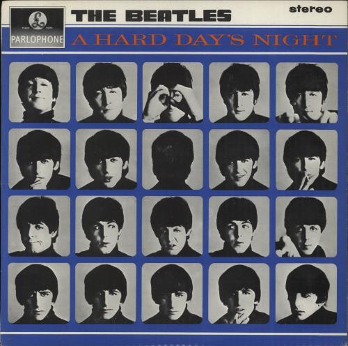 The Beatles A Hard Day's Night - 1 Box - EX vinyl LP album (LP record) Singapore BTLLPAH858760