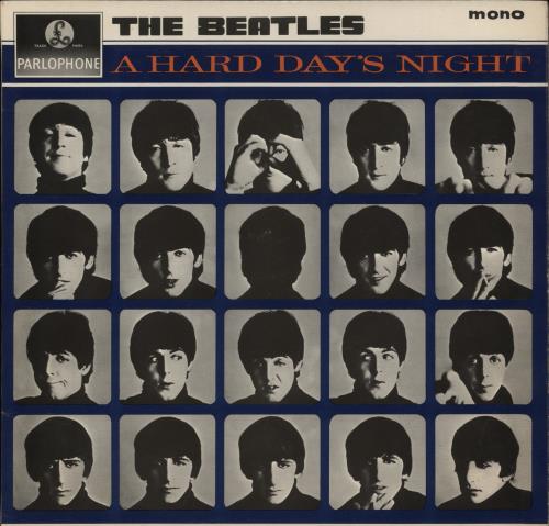 The Beatles A Hard Day's Night - 1st - G&L - VG vinyl LP album (LP record) UK BTLLPAH778991