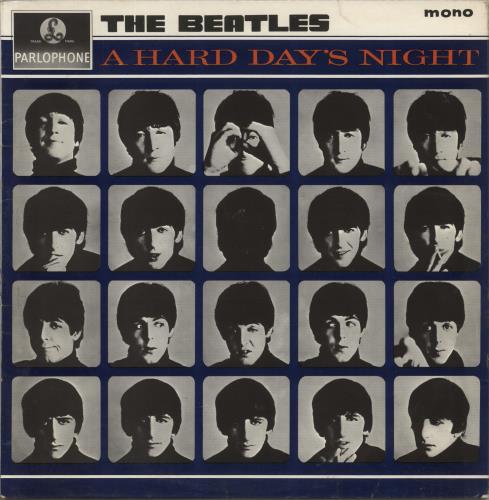 The Beatles A Hard Day's Night - 1st - G&L vinyl LP album (LP record) UK BTLLPAH739054