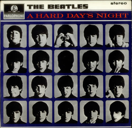 The Beatles A Hard Day's Night - 1st vinyl LP album (LP record) UK BTLLPAH246036