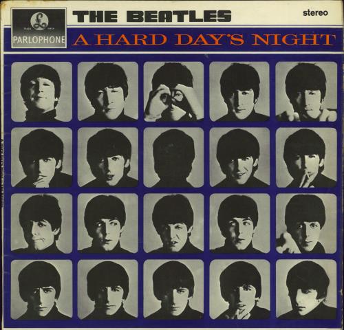 The Beatles A Hard Day's Night - 2nd - EX vinyl LP album (LP record) UK BTLLPAH772485