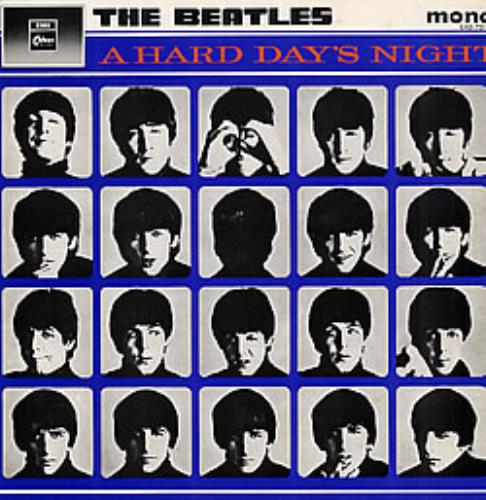 The Beatles A Hard Day's Night - Red Vinyl vinyl LP album (LP record) Japanese BTLLPAH269344