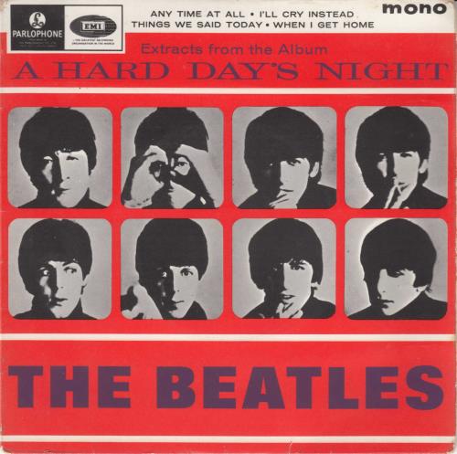 The Beatles A Hard Day's Night No. 2 EP - 1st - VG 7" vinyl single (7 inch record / 45) UK BTL07AH684859