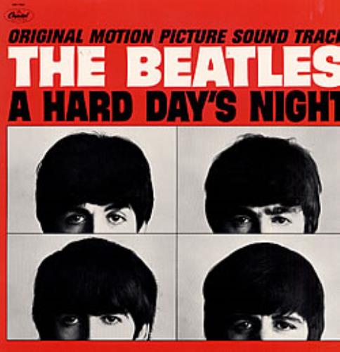 The Beatles A Hard Day's Night vinyl LP album (LP record) US BTLLPAH223046