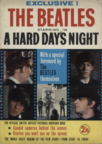 The Beatles A Hard Day's Night book UK BTLBKAH263413