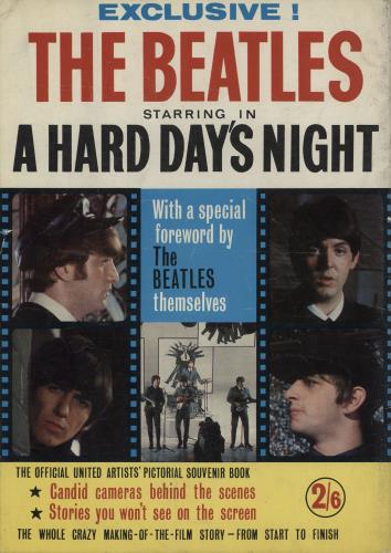 The Beatles A Hard Day's Night book UK BTLBKAH263413