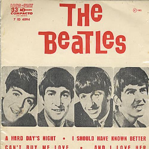 The Beatles A Hard Day's Night 7" vinyl single (7 inch record / 45) Brazilian BTL07AH290402