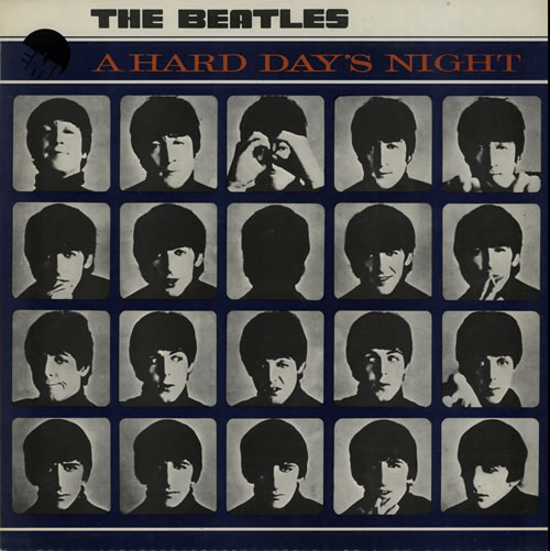 The Beatles A Hard Day's Night vinyl LP album (LP record) Greek BTLLPAH372576