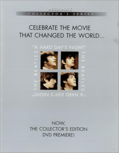 The Beatles A Hard Day's Night media press pack US BTLPPAH440049