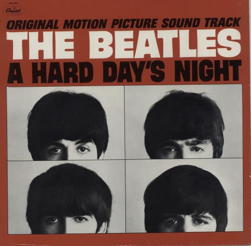 The Beatles A Hard Day's Night vinyl LP album (LP record) US BTLLPAH499412