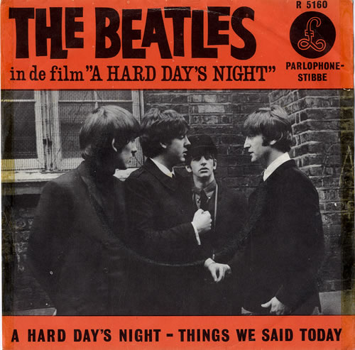 The Beatles A Hard Day's Night 7" vinyl single (7 inch record / 45) Dutch BTL07AH592462
