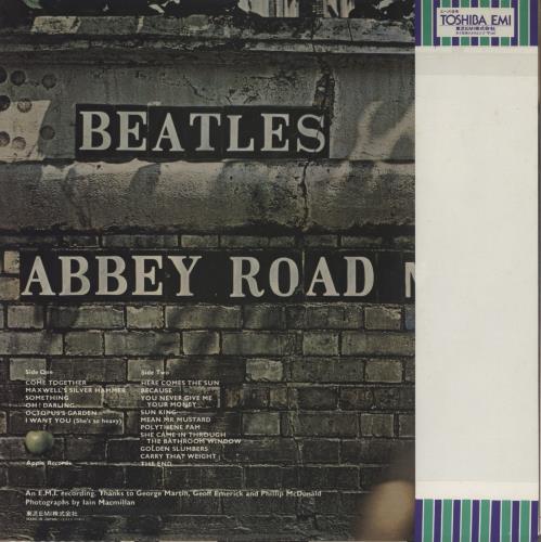 The Beatles Abbey Road + Obi - Pro-Use Series vinyl LP album (LP record) Japanese BTLLPAB226952