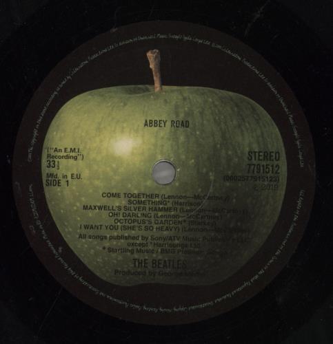 The Beatles Abbey Road - 180gm vinyl LP album (LP record) UK BTLLPAB772909