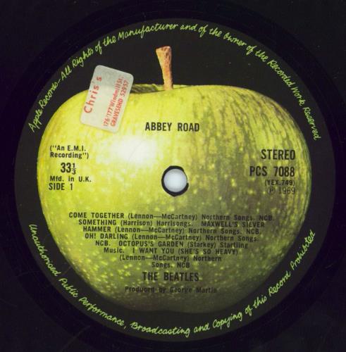 The Beatles Abbey Road - 2nd vinyl LP album (LP record) UK BTLLPAB646428