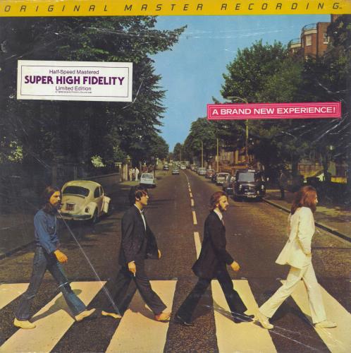 The Beatles Abbey Road - Hype Stickered Bag vinyl LP album (LP record) US BTLLPAB807263