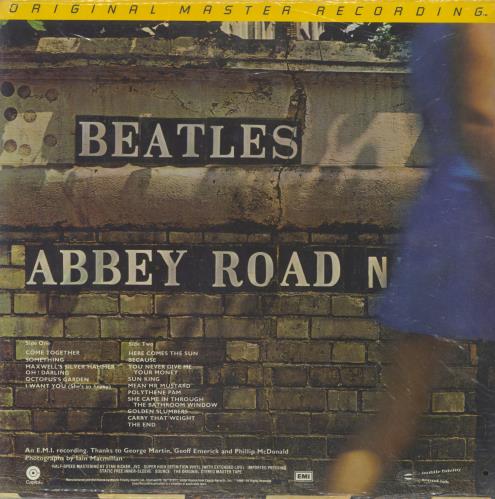 The Beatles Abbey Road - Hype Stickered Bag vinyl LP album (LP record) US BTLLPAB807263
