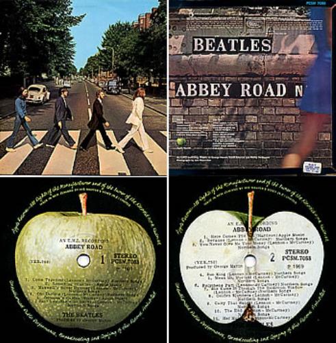 The Beatles Abbey Road - original vinyl LP album (LP record) New Zealand BTLLPAB293514