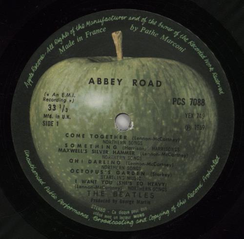 The Beatles Abbey Road - Path� - EX vinyl LP album (LP record) UK BTLLPAB303108