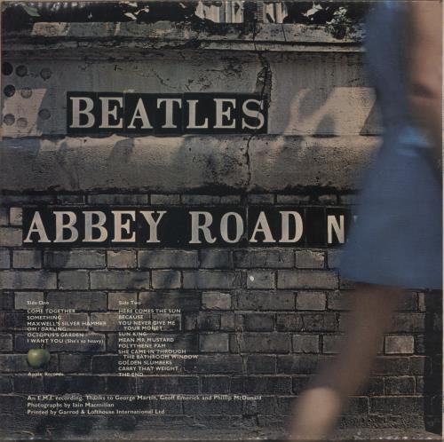 The Beatles Abbey Road - Path� - EX vinyl LP album (LP record) UK BTLLPAB303108