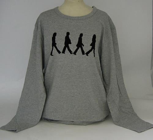 The Beatles Abbey Road Silhouette T-Shirt - Large t-shirt UK BTLTSAB393042