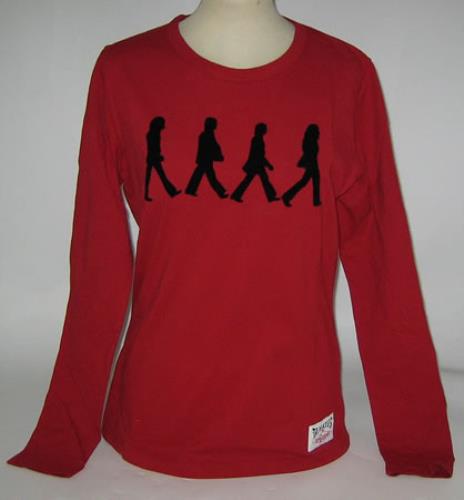 The Beatles Abbey Road Silhouette T-Shirt - Small [Girls] t-shirt UK BTLTSAB393039