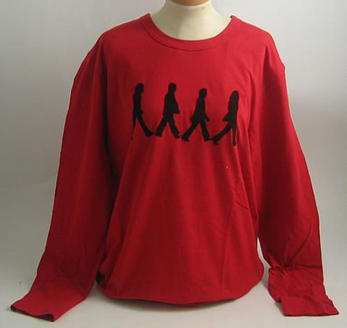 The Beatles Abbey Road Silhouette T-Shirt - XL t-shirt UK BTLTSAB395249