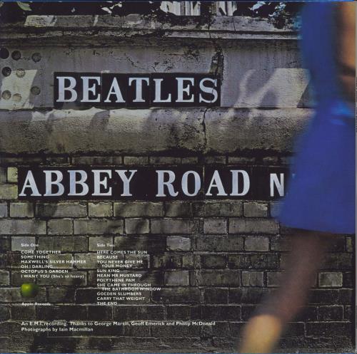 The Beatles Abbey Road: 50th Anniversary Edition picture disc LP (vinyl picture disc album) UK BTLPDAB777282