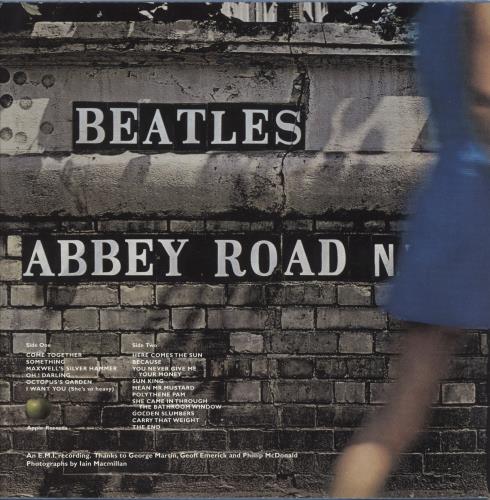 The Beatles Abbey Road: 50th Anniversary Edition picture disc LP (vinyl picture disc album) UK BTLPDAB867113