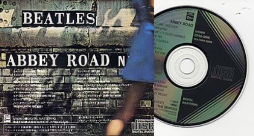 The Beatles Abbey Road CD album (CDLP) Japanese BTLCDAB224372