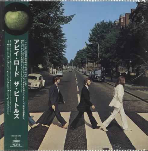 The Beatles Abbey Road vinyl LP album (LP record) Japanese BTLLPAB307290