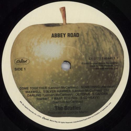 The Beatles Abbey Road vinyl LP album (LP record) US BTLLPAB307356
