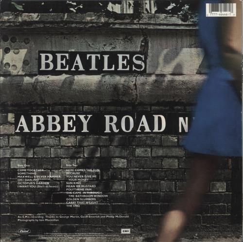 The Beatles Abbey Road vinyl LP album (LP record) US BTLLPAB307356