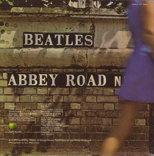 The Beatles Abbey Road vinyl LP album (LP record) Canadian BTLLPAB804971