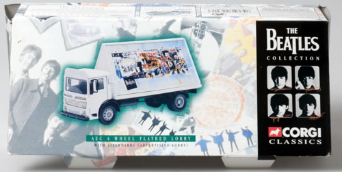 The Beatles AEC 4 Wheel Flatbed Lorry Toy UK BTLTYAE588432