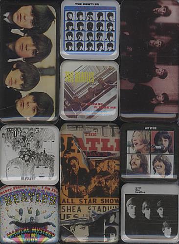 The Beatles Album Cover Magnet Set memorabilia UK BTLMMAL401065