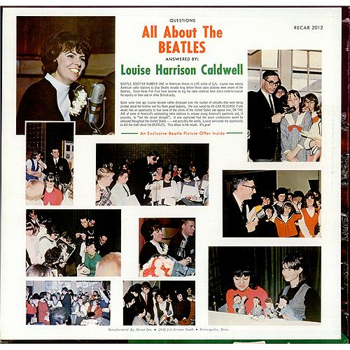 The Beatles All About The Beatles - Autographed vinyl LP album (LP record) US BTLLPAL426917