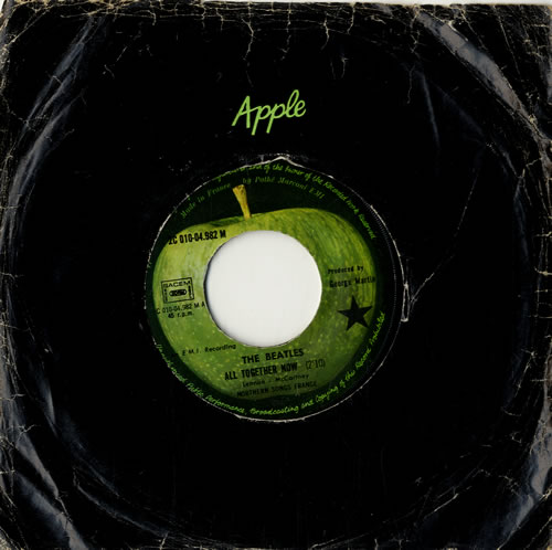 The Beatles All Together Now - VG 7" vinyl single (7 inch record / 45) French BTL07AL553693