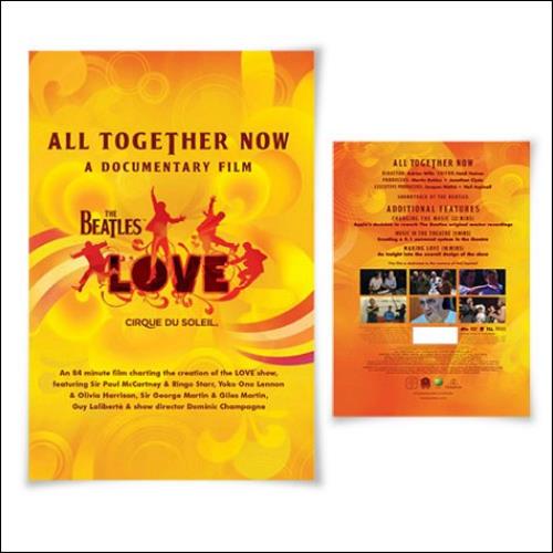 The Beatles All Together Now DVD UK BTLDDAL445795