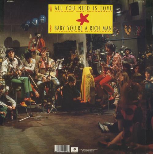 The Beatles All You Need Is Love - Sealed 12" vinyl single (12 inch record / Maxi-single) UK BTL12AL45492