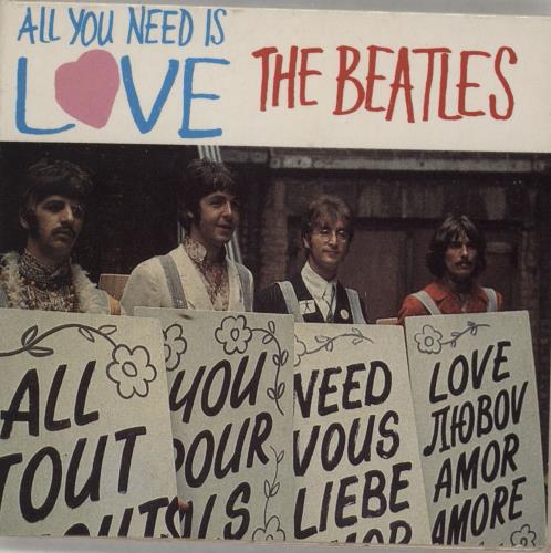 The Beatles All You Need Is Love 3" CD single (CD3) UK BTLC3AL752870