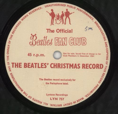 The Beatles Another Beatles Christmas Record - VG + Newsletter 7" vinyl single (7 inch record / 45) UK BTL07AN867375