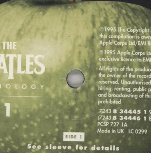 The Beatles Anthology 1 - VG Sleeve 3-LP vinyl record set (Triple LP Album) UK BTL3LAN887504
